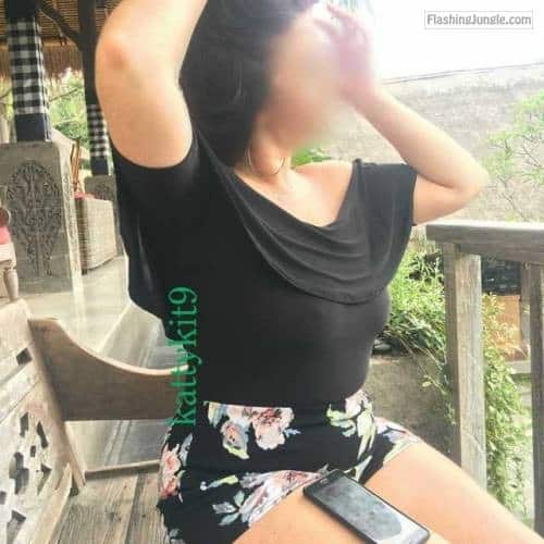 kattykit9 blog:Enjoying the view public flashing 