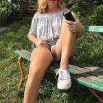 dwags1: Showing a little shaved kitty