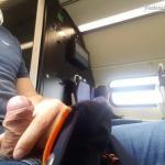 Public transport masturbation she is looking