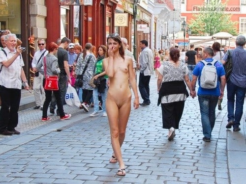 p s s:Slut Walking   embarrassed but obediant Follow me for more... public flashing 
