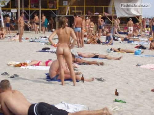 Russian teen nudists for your enjoyment. public flashing