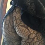 arousingexpectations: No panties + lace tights. Tonight will be…