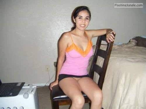 lilshortym: ikecrazy420: Shorty from San Antonio, Tx. ? that’s... no panties 