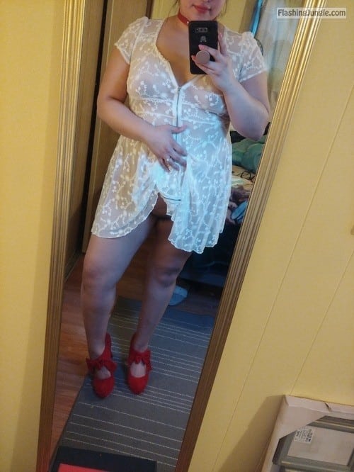 No Panties Pics - annoyinglydopegiver: All dolled up for our anniversary getaway…