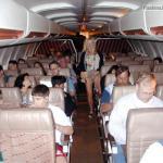 airplane-flashers: Ready to party – no panties on this wife!