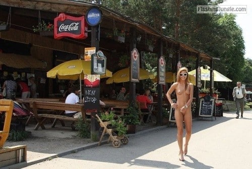 pantyless in public - Follow me for more public exhibitionists:… - Public Flashing Pics