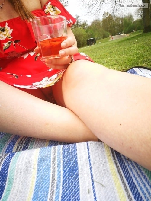 No Panties Pics - richaz69: Having a glass of wine ?