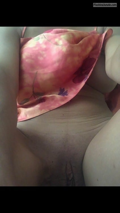 my wife flashing her tits - liftyourskirt: Wife going commando ??? submission! I love it… - No Panties Pics