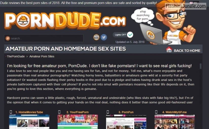 Looking for something hotter than public nudity? ThePornDude.com fulfills your desires
