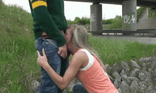 morebeastthanman: You’ll do this whenever I tell you to,... public flashing 