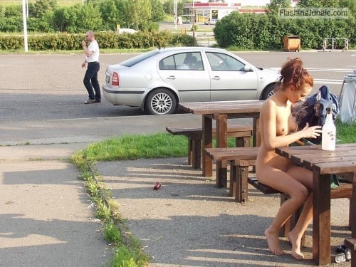 flashing tits in public - Follow me for more public exhibitionists:… - Public Flashing Pics