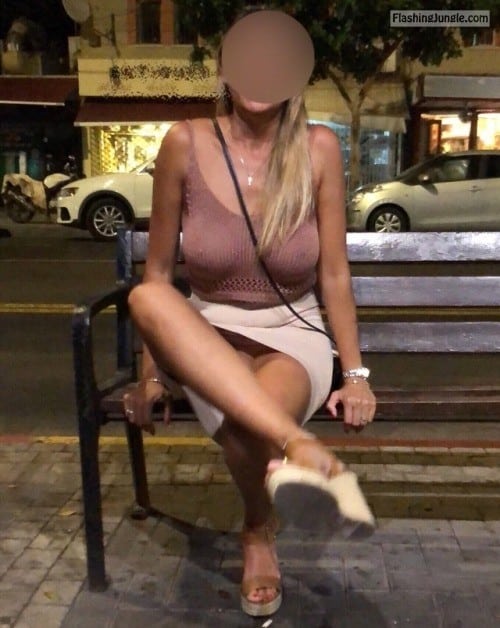 see through dress pussy - hornywifealways: Do you like what you see? Re post - No Panties Pics