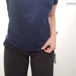 Looking good in sexy tight black pants