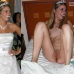 brides naked or in lingerie oops voyeur moment during their…