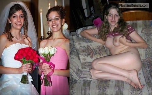 Public Flashing Pics - sexy and funny oops moments during weddings. wardrobe…