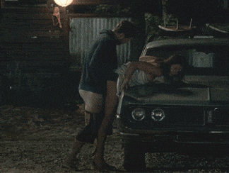 Wife nailed from behind over the car bonnet by stranger public flashing howife gifs 