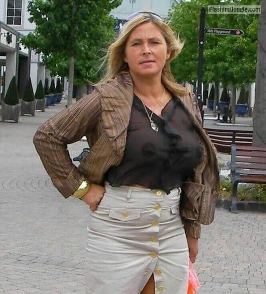 busty mature clothed in blouse pics - darwenboy: Mature see through - Public Flashing Pics