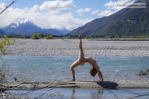 Public Flashing Pics - artistic-nudes-daily: Yoga in the Mountains by tim11: …