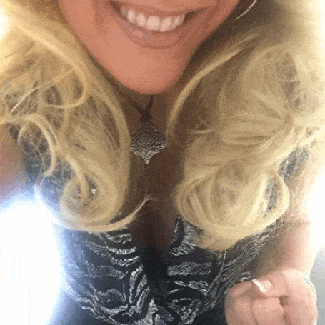 Intentional nip slip - deep cleavage, no bra and juicy round tit Boobs ...