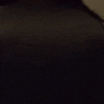 Young firm natural juggs pull up sweater