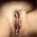 Tugapussy – hairy cunt creampie flashing