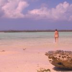 Wife on nude beach on Bahamas