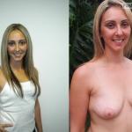 Aussie Melanie – clothed and nude