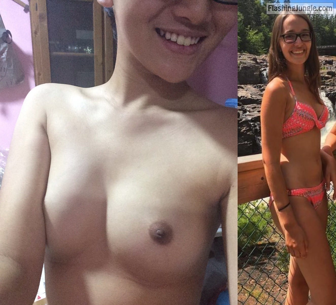 Teen Flashing Pics Real Amateurs - Jade teen slut boobs – clothed nude