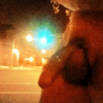 Walking in the street