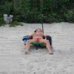 Topless on the public beach