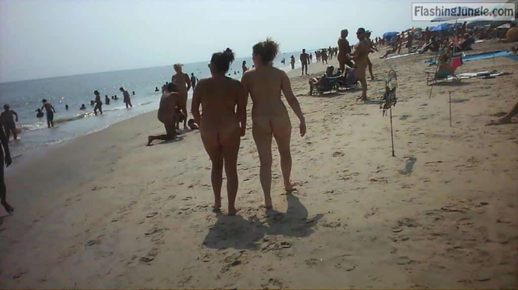 Sexy beach bitches (1) voyeur real nudity public nudity nude beach 