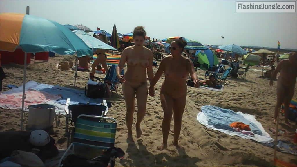 Sexy beach bitches (1) voyeur real nudity public nudity nude beach 
