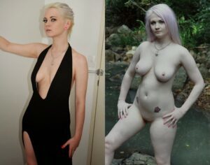 Inked  Blonde Dressed Nude   Aussie From Brisbane real nudity public nudity 