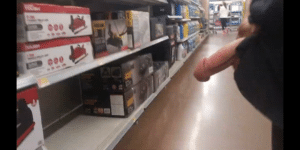 Walmart Cockflash real nudity dick flash 