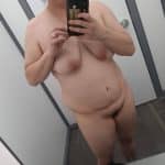 no makeup in a target dressing room
