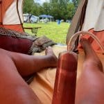 Using my penis pump while camping