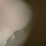 Blonde flash her pussy in toilet