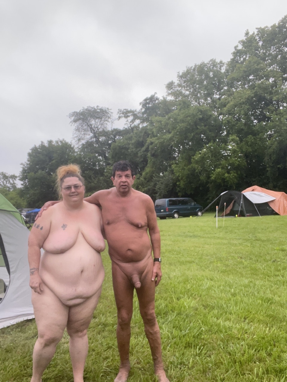 daughter nude spy - We love camping in the nude - Real Amateurs