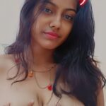 Beautiful semi-naked devil desi