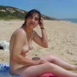 Portuguese milf Rosa at the beach