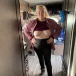 Love showing my tits everywhere!