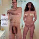 Found in male change room