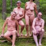 Nude couples love to spent time together