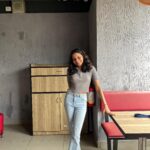 College girl Anushka loves to be on web