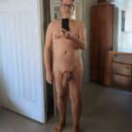 Ric is flashing cock and balls!