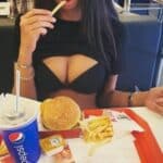 Fast Food Flash: Cleavage and Condiments