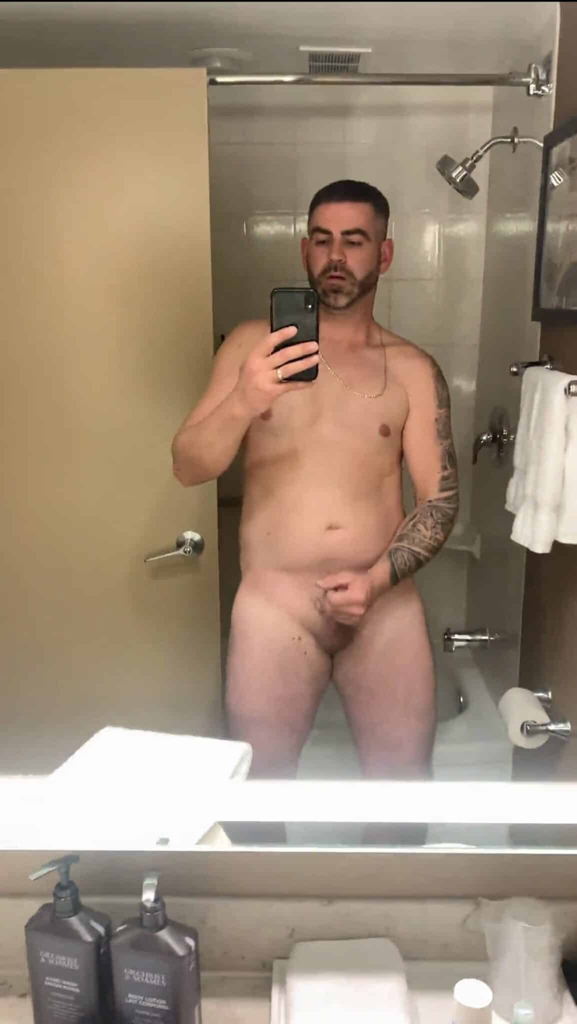northern ugandan hairy xxx photos - Bathroom Mirror Selfie: Hairy Balls and Soft Cock A man takes a mirror selfie in a bathroom, showcasing his nude body with a focus on his hairy balls and soft cock. The image captures a neutral, slightly ser... - Dick Flash Pics
