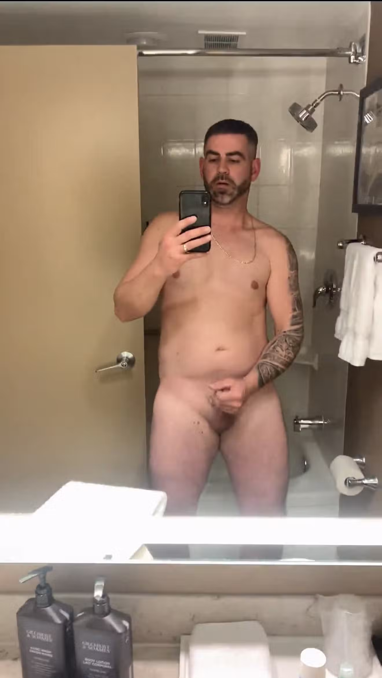 son ebony nude pics - Bathroom Mirror Selfie: Hairy Balls and Soft Cock A man takes a mirror selfie in a bathroom, showcasing his nude body with a focus on his hairy balls and soft cock. The image captures a neutral, slightly ser... - Dick Flash Pics