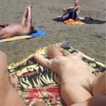 Nudist Beach: Malene’s Sun-Kissed Exposure