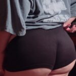 Bedroom Ass Flash: MILF’s Peek-a-Boo Shorts